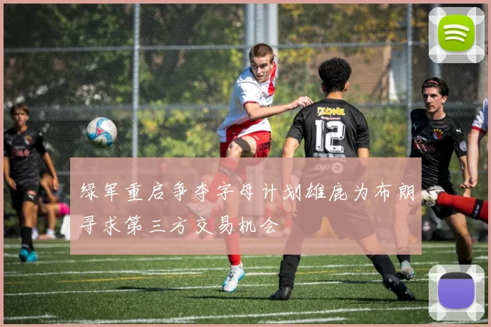绿军重启争夺字母计划雄鹿为布朗寻求第三方交易机会